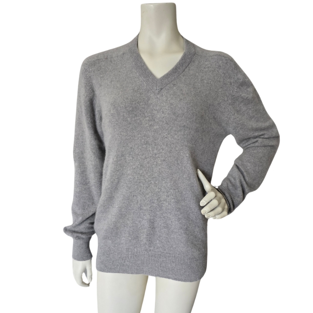 Vneck Cashmere Pullover Sweater